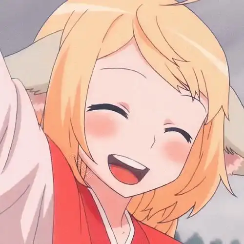 治愈系呆萌小可爱 x 自截修 橙色 红色系列 国漫女生头像09