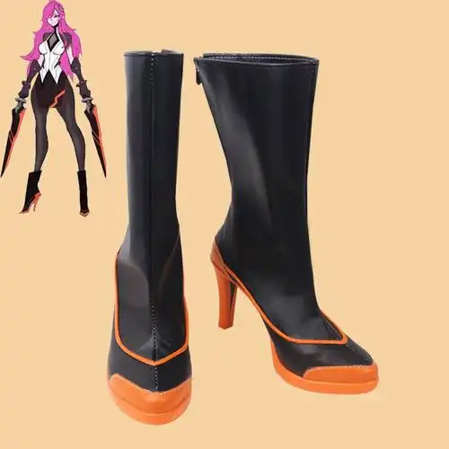 lol英雄联盟战斗学院拉克丝cos鞋子cosplaycosplay配件