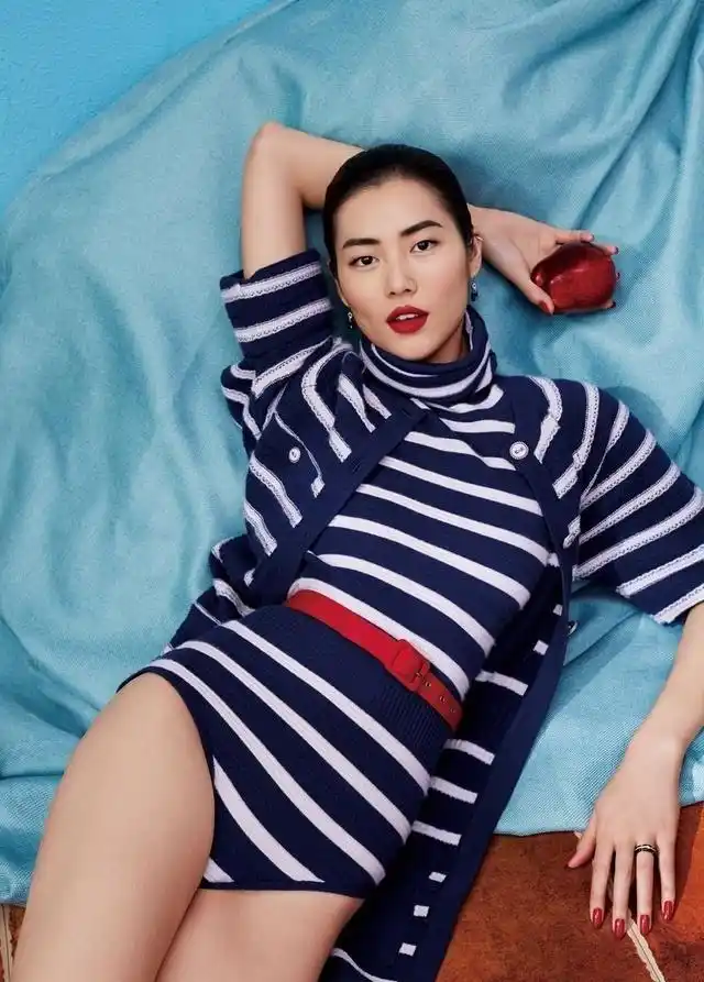 1/21 刘雯,首个登上维密的亚洲模特,眼睛里充满了内容