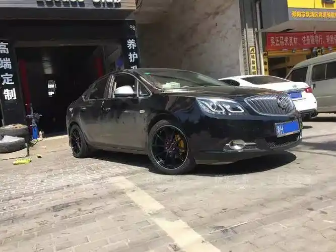 升级18寸轮毂别克英朗改装案例