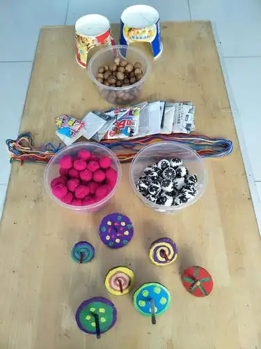 丰富多彩的游戏材料