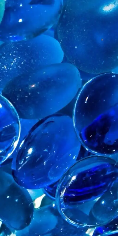 iphone 壁纸 简约 蓝色 blue