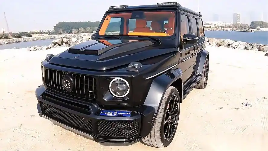 350万的2021款奔驰巴博斯g700到货,坐进驾驶室才知道有多霸气