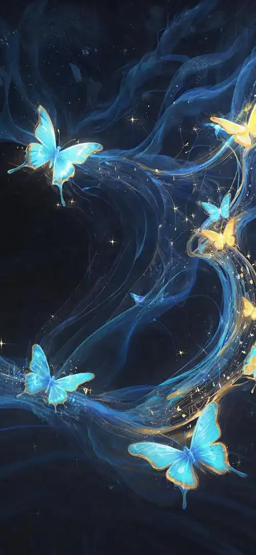 壁纸分享/梦幻蝴蝶