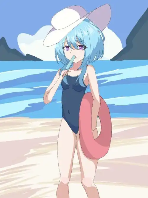 【百日绘画挑战7】 格蕾修泳装