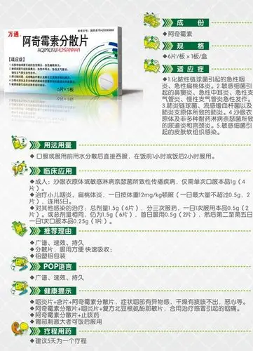 阿奇霉素分散片二部