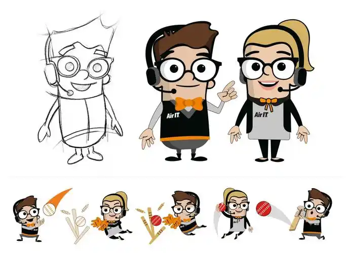 品牌吉祥物设计ip形象设计欣赏