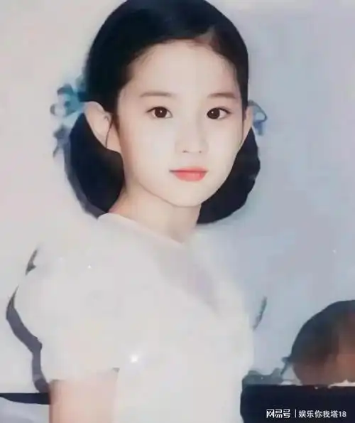 小时候的刘亦菲就长得倾国倾城了