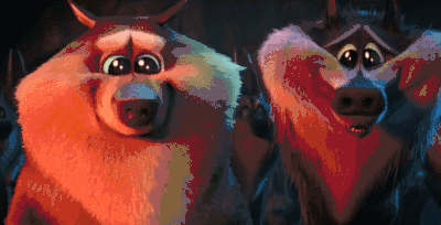 可爱 感叹 歪头 狼 电影 萌化了 逗鸟外传萌宝满天飞