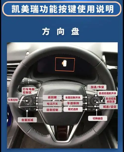22款凯美瑞功能按键使用说明