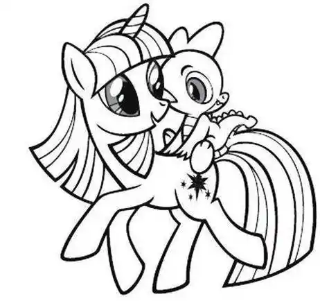 独角兽飞马简笔画怎么画11张长着大翅膀的飞马独角兽卡通梦幻涂色图片