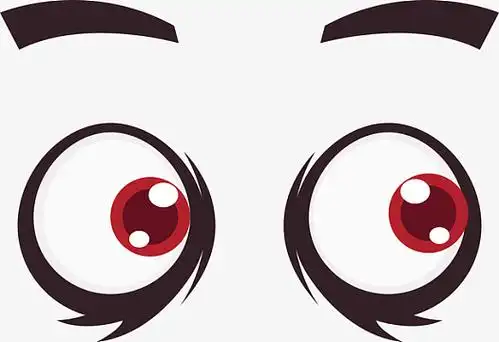 眼睛特写眼睛手绘