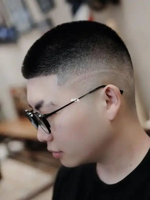 男士发型  #美式圆寸  #雕刻  #男士发型参考