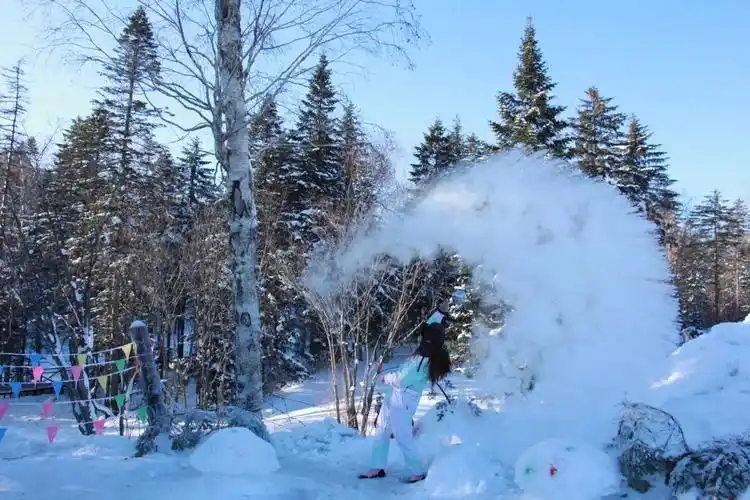 又到了满屏雪乡的旅游季了. 2015 年和朋友去了一次,当时 - 抖音