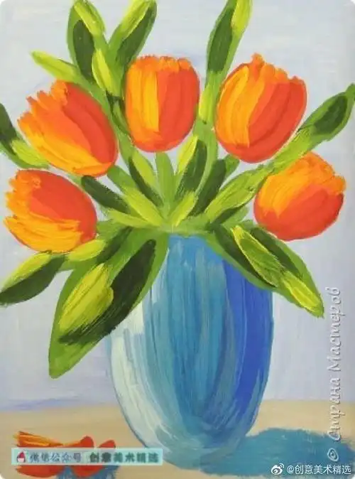 画画##色彩##水粉##油画##艺术##手绘##儿童创意美术##创意美术