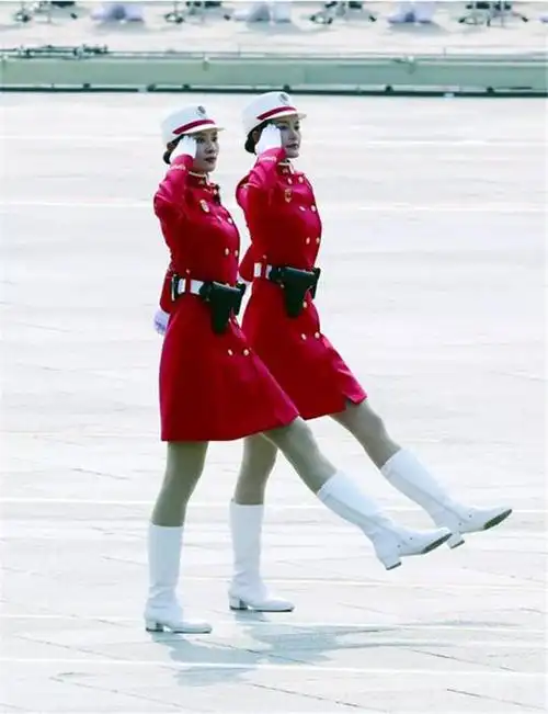 女民兵方队用鞋