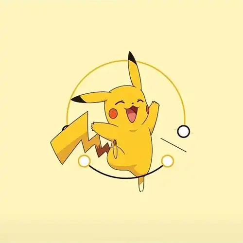皮卡丘卡通头像