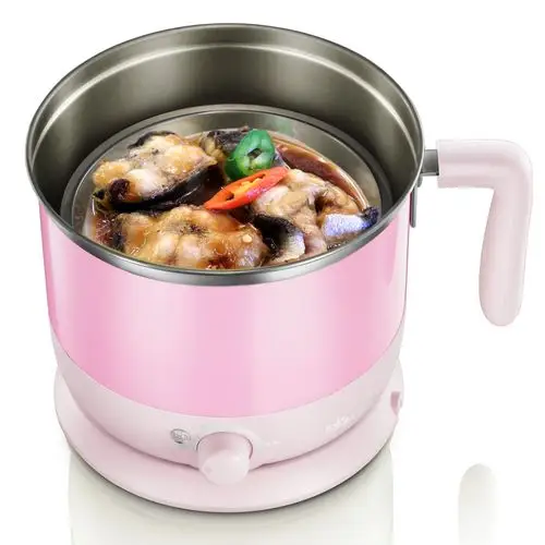 小熊多功能电热锅电煮锅家用迷你小电电锅学生电热