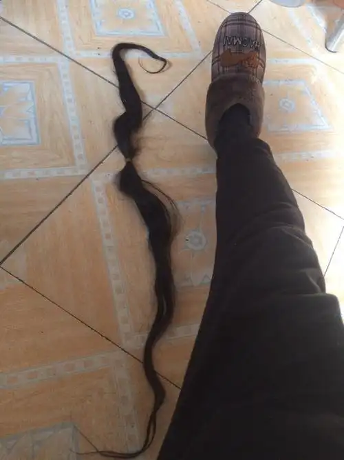 我有70-90公分的长头发要卖多少钱?有收的吗?