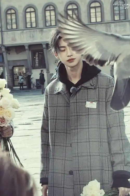 【小姐姐的花店―小鬼物料专楼】――少年扛着花走过街角,遗露了些