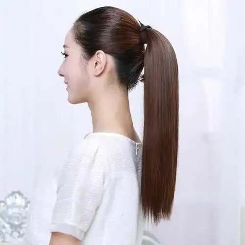 万人迷马尾发型塑造不一样的女人