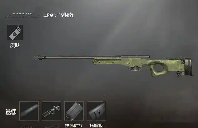 和平精英 ▏选一把好枪相当于赢一半,喜欢用狙的同学看过来啦_狙击枪