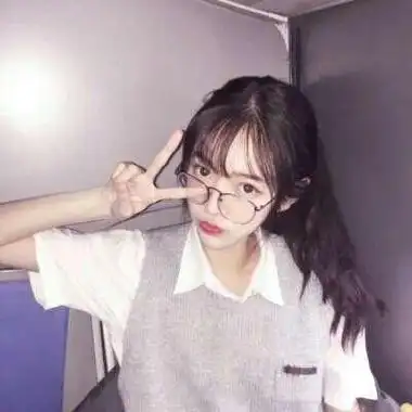 头像可爱耶手势女 女生头像图片大全 -【爱个性】