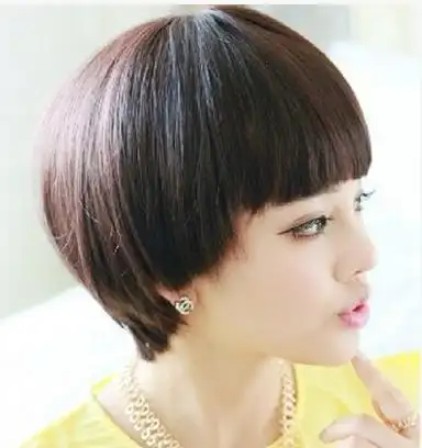 大脸适合的短发发型:让你倍自信的甜美短发修颜瘦脸