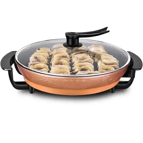 荣事达royalstar电煎锅单面电饼铛多功能商用平底电热锅煎饼锅烙饼锅