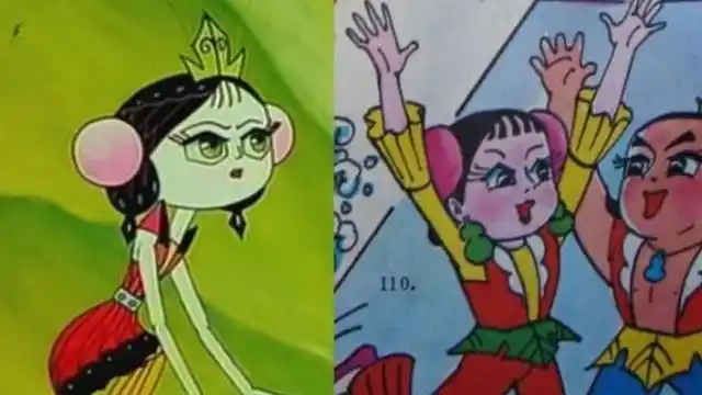 童年动漫中那些无人知晓的小秘密!你听过金刚葫芦妹吗?