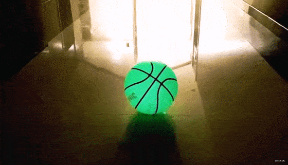 火爆抖音小红书的超酷炫乐米拉夜光篮球官方正品仅89元起购官方价168