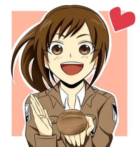 「进击的巨人」「进撃の巨人」#萨莎#(* 艸)救命啦投食组太萌 怒赞.