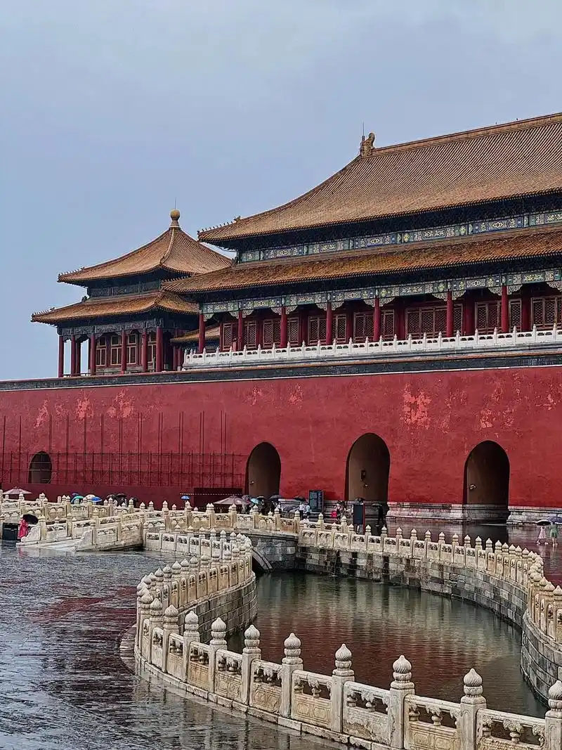 暴雨下的故宫,可太美了～#静心看世界 #故宫美景 #古建筑之 - 抖音