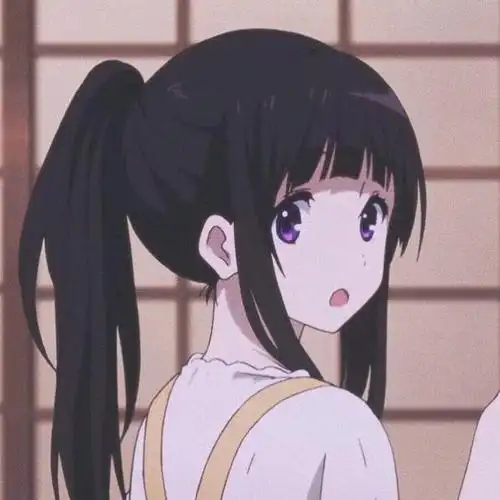 动漫女生头像|山河错落 你是人间星光