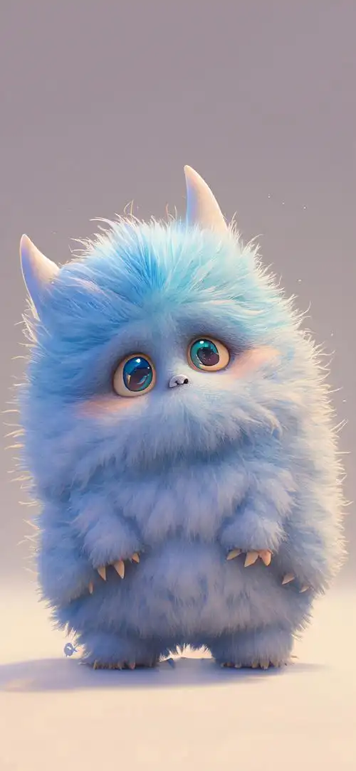 壁纸超话软萌小怪兽