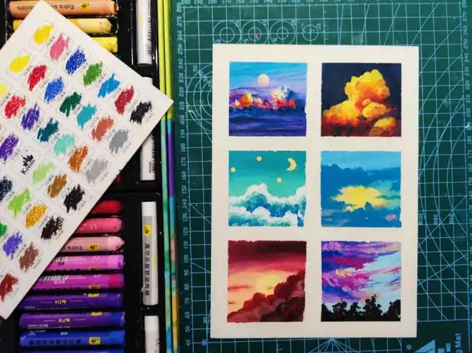 水彩画的头疼还是油画棒更快乐