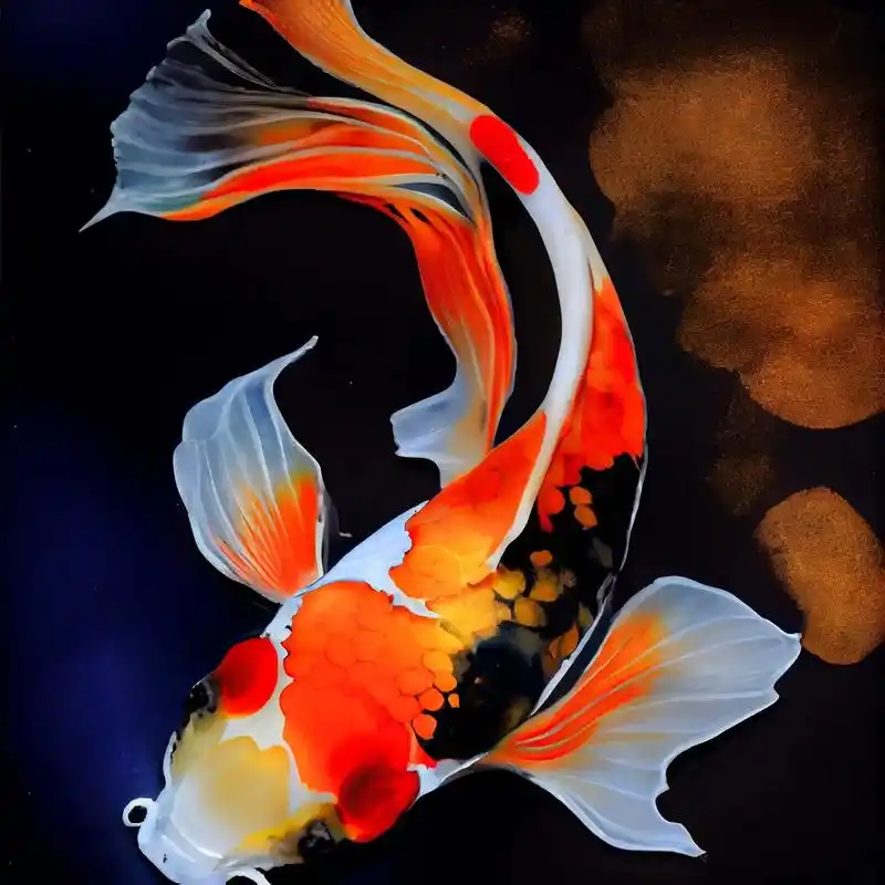 锦鲤|风水鱼|富贵鱼.一组锦鲤送给大家.祝大家富贵,吉祥,健 - 抖音