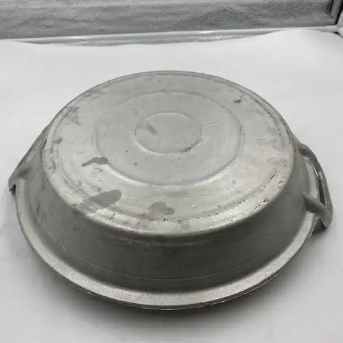 铝锅方便加厚饼铛老式铝平锅水洗家用铝鏊子平底锅耐用烙馍传统