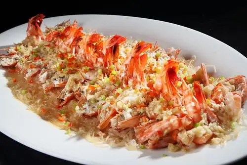 蒜蓉粉丝蒸九节虾