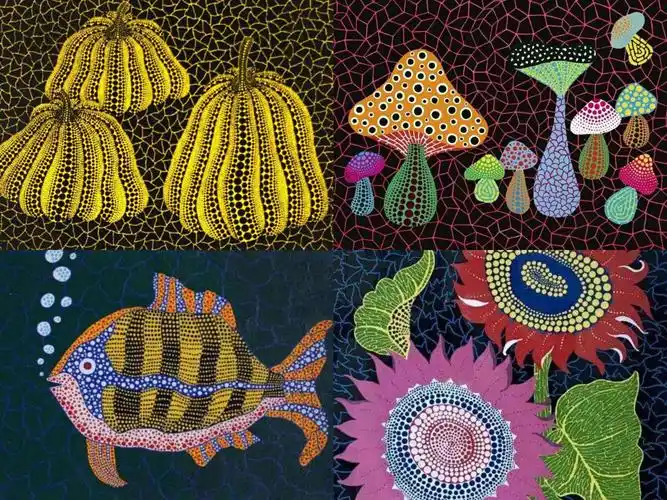 大二班《奇妙的圆点画》