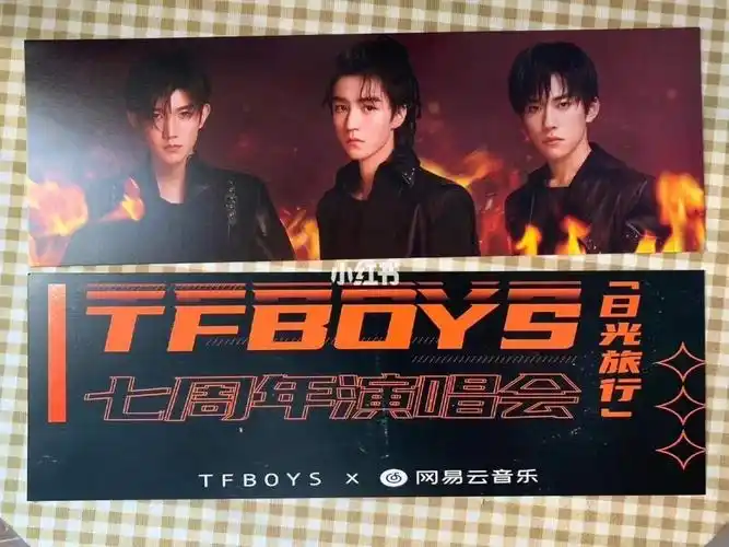 tfboys七周年日光旅行应援手幅