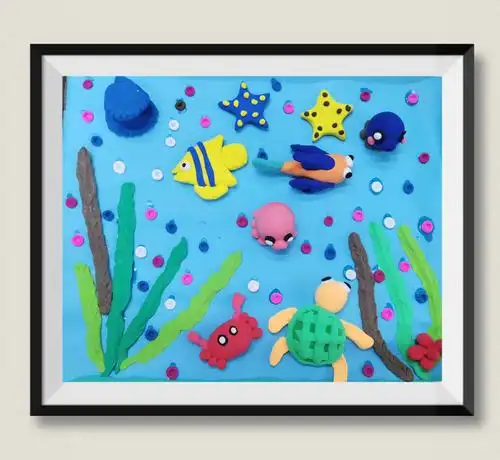 "指尖上的艺术"——海口市西湖实验学校一二年级超轻粘土手工优秀作品