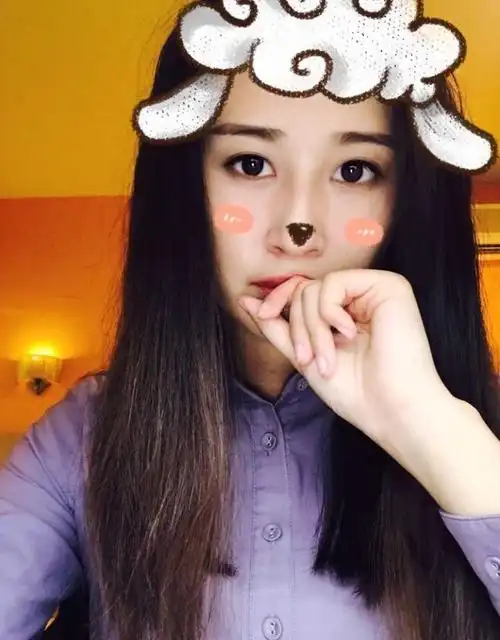 原文 长发的样子