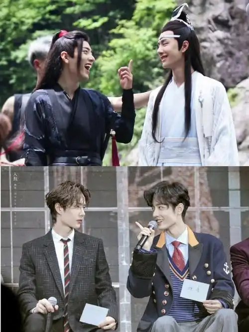 肖战王一博又同框了