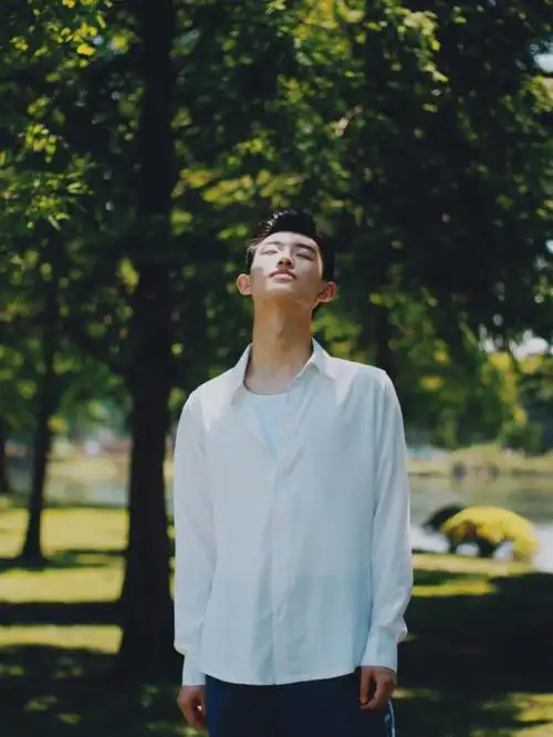 男生写真get森系少年感穿搭