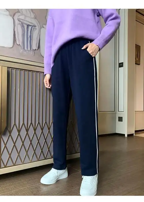 奇骏鼠适合1-16岁小孩子小女孩夏天穿的校服裤子中学生一条杠两道杠