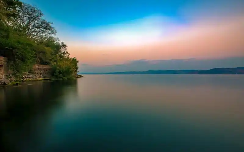 云南玉溪抚仙湖唯美仙境高清图片桌面壁纸
