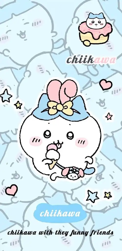chiikawa快乐可爱哒手机壁纸939990