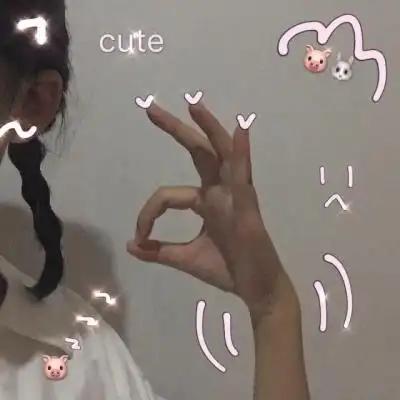 可爱手势头像_女生头像_我要个性网