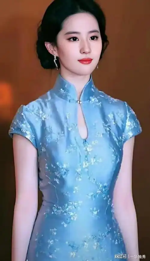 穿旗袍最美这个赛道,还是被刘亦菲给霸屏了!